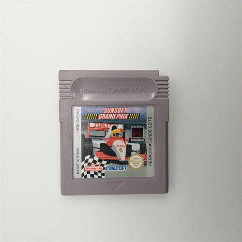 Sunsoft Grand Prix - Game Boy Original spil (B Grade) (Genbrug)